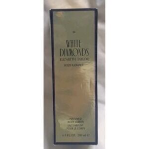Elizabeth Taylor White Diamonds Body Lotion 6.8oz Perfumed Radiance NEW Sealed